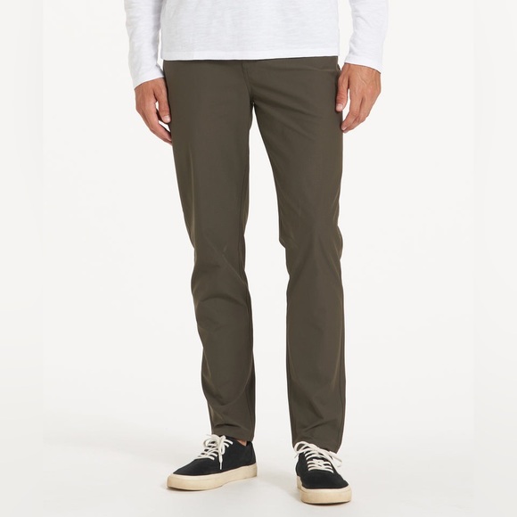 Vuori Meta Men's 5-Pocket Pants color: Dark Oregano - Picture 1 of 6